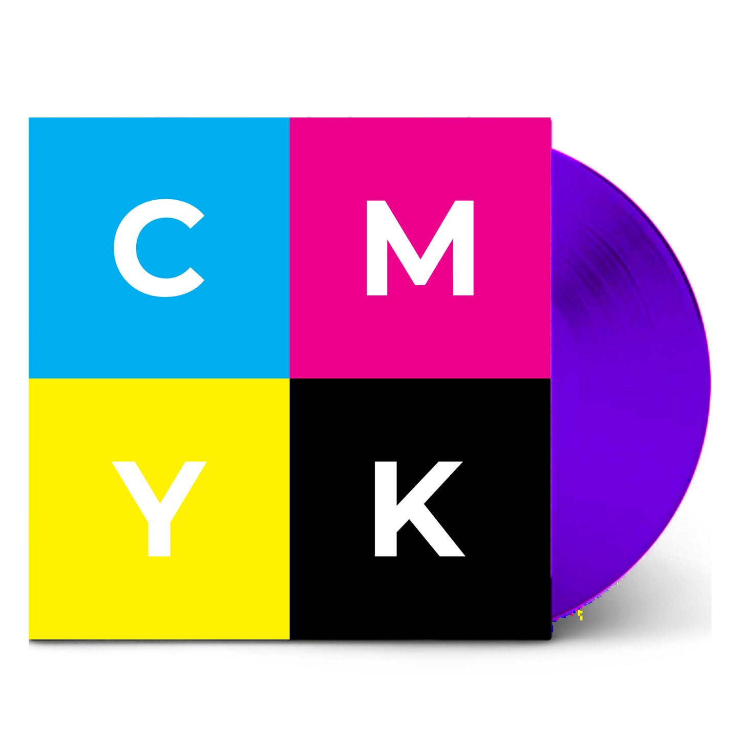 DOUBLE SIDE LP (150G SOLID PURPLE VINYL) WITH PRINTED LABELS, PRINTED 3MM SLEEVE, INNER WHITE SLEEVE, FROM £4.69 EACH RECORD