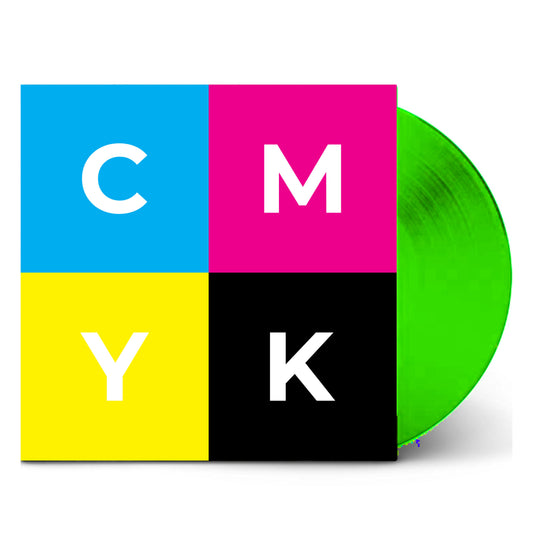 DOUBLE SIDE LP (150G NEON GREEN VINYL) WITH PRINTED LABELS, PRINTED 3MM SLEEVE, INNER WHITE SLEEVE, FROM £4.69 EACH RECORD