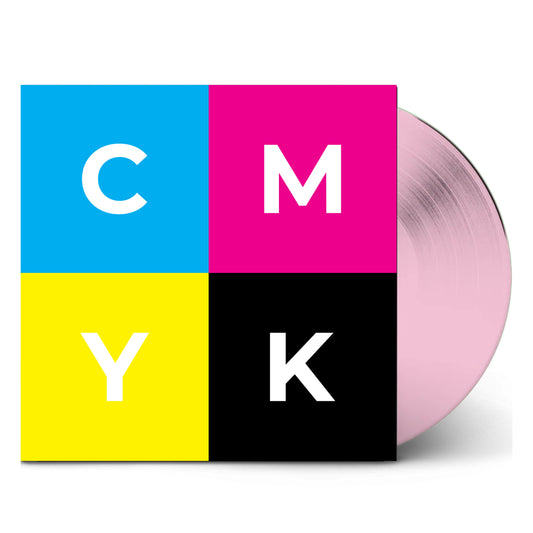 DOUBLE SIDE LP (SEE THOUGH PINK) 300X WITH PRINTED LABELS, PRINTED 3MM SLEEVE, INNER WHITE SLEEVE, £5.63 EACH