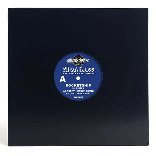 500X DOUBLE SIDE 12" (SOLID BLACK VINYL) WITH PRINTED LABELS, BLACK 3MM DISCO BAG 3MM SLEEVE, INNER WHITE SLEEVE, £3.72 EACH