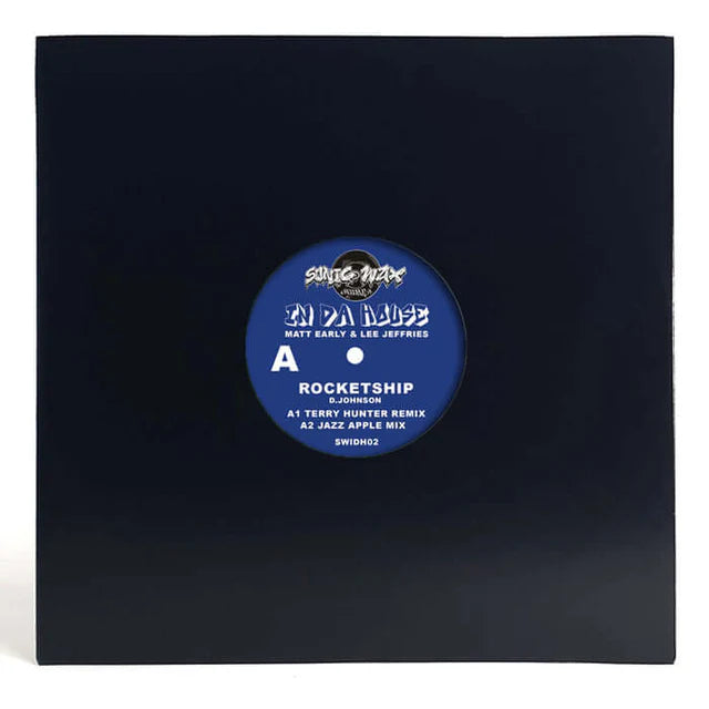 300X DOUBLE SIDE 12" (SOLID BLACK VINYL) WITH PRINTED LABELS, BLACK 3MM DISCO BAG 3MM SLEEVE, INNER WHITE SLEEVE, £4.76 EACH